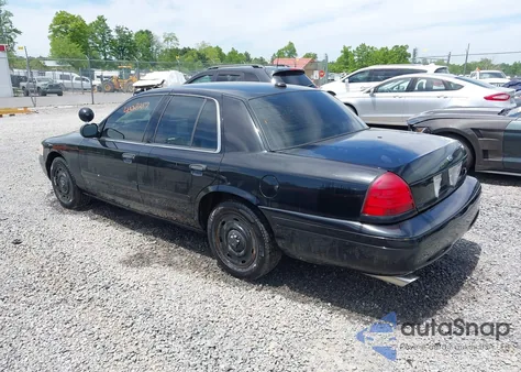 2005 Ford Crown Victoria Police из США, поврежденный, VIN 2FAHP71WX5X158807